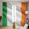 Irish Flag Print Blackout Pencil Pleat Curtains