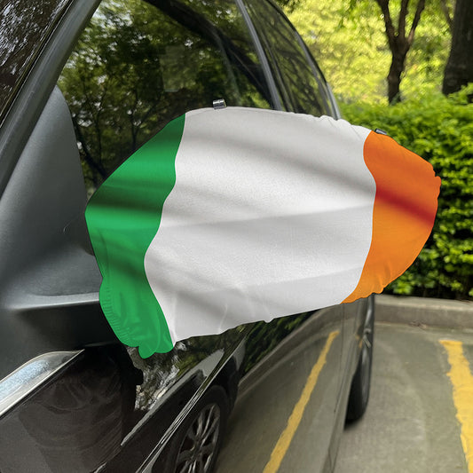 Irish Flag Print Car Side Mirror Covers