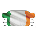 Irish Flag Print Car Windshield Snow Cover