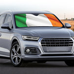 Irish Flag Print Car Windshield Sun Shade