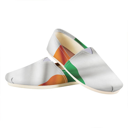 Irish Flag Print Casual Shoes