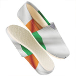 Irish Flag Print Casual Shoes