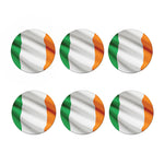 Irish Flag Print Coaster Set