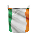 Irish Flag Print Collapsible Laundry Basket
