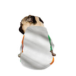 Irish Flag Print Dog Zip Up Jacket