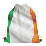 Irish Flag Print Drawstring Bag