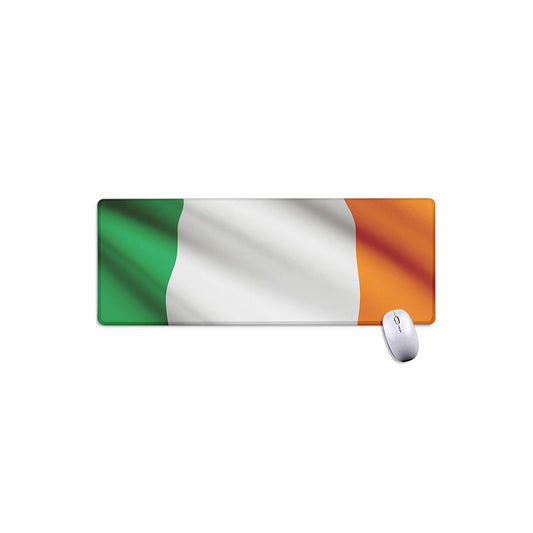 Irish Flag Print Extended Mouse Pad