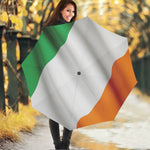 Irish Flag Print Foldable Umbrella