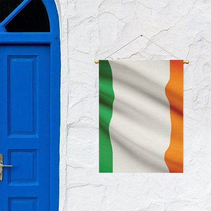 Irish Flag Print Garden Flag