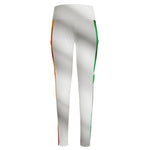 Irish Flag Print High-Waisted Pocket Leggings