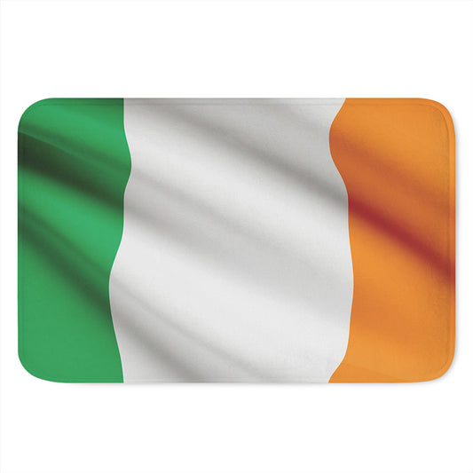 Irish Flag Print Indoor Door Mat