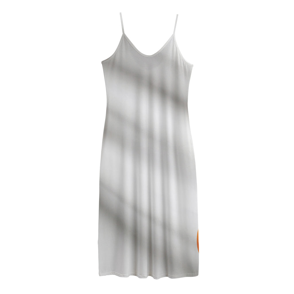 Irish Flag Print Jersey Midi Cami Dress