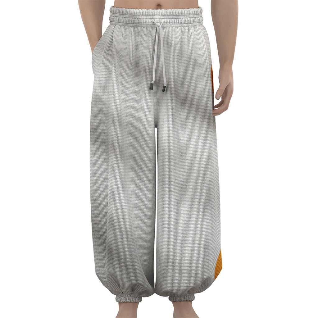 Irish Flag Print Lantern Pants