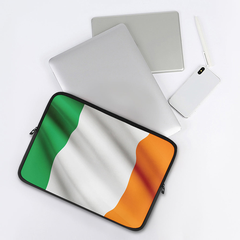 Irish Flag Print Laptop Sleeve