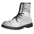 Irish Flag Print Lace-Up Boots