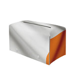 Irish Flag Print Leather Tissue Box Cover