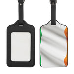 Irish Flag Print Luggage Tag