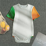 Irish Flag Print Men's Bodysuit