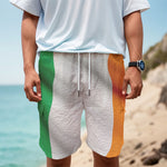 Irish Flag Print Men's Cargo Shorts
