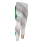 Irish Flag Print Men's Compression Pants