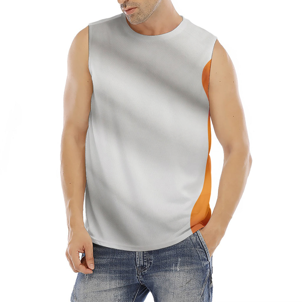 Irish Flag Print Men's Fitness Tank Top