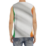 Irish Flag Print Men's Fitness Tank Top