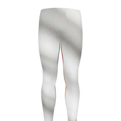Irish Flag Print Men's leggings