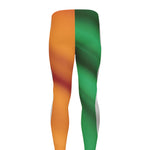 Irish Flag Print Men's leggings