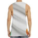 Irish Flag Print Men's Muscle Tank Top