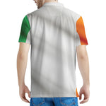 Irish Flag Print Men's Polo Shirt