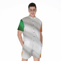Irish Flag Print Men's Romper
