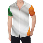Irish Flag Print Men's Shirt