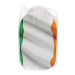Irish Flag Print Mesh Laundry Hamper