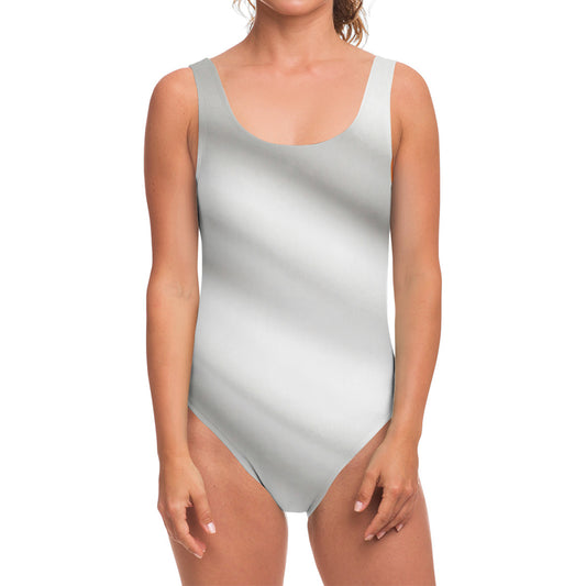 Irish Flag Print One Piece Swimsuit