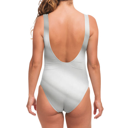 Irish Flag Print One Piece Swimsuit