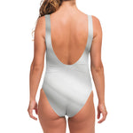 Irish Flag Print One Piece Swimsuit