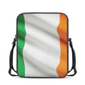 Irish Flag Print Rectangular Crossbody Bag
