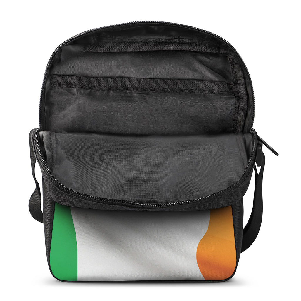 Irish Flag Print Rectangular Crossbody Bag