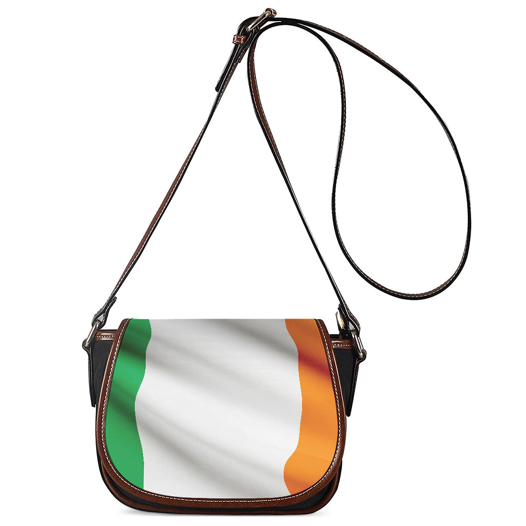 Irish Flag Print Saddle Bag