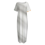 Irish Flag Print Short Sleeve Long Nightdress