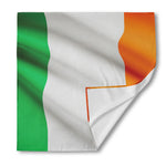 Irish Flag Print Silk Bandana
