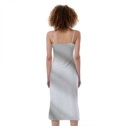 Irish Flag Print Slim Fit Midi Cami Dress