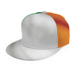 Irish Flag Print Snapback Cap