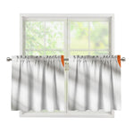 Irish Flag Print Tier Curtains