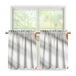 Irish Flag Print Tier Curtains