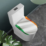 Irish Flag Print Toilet Lid Cover