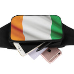 Irish Flag Print Waist Bag