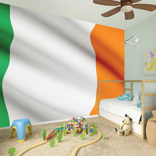 Irish Flag Print Wall Sticker