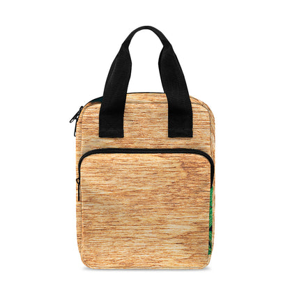 Irish Four Leaf Clovers Wood Print Bible Tote Bag