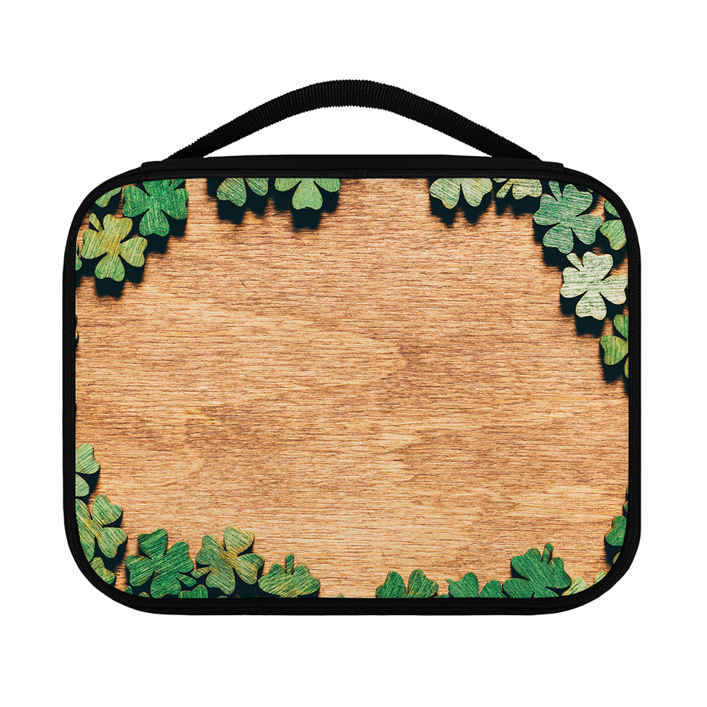 Irish Four Leaf Clovers Wood Print Classic Bible Case
